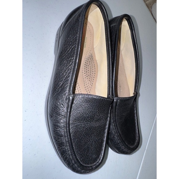 SAS Shoes - SAS‎ Tripad Comfort Black Pebbled Leather Loafers Womens 6.5 M Made in USA